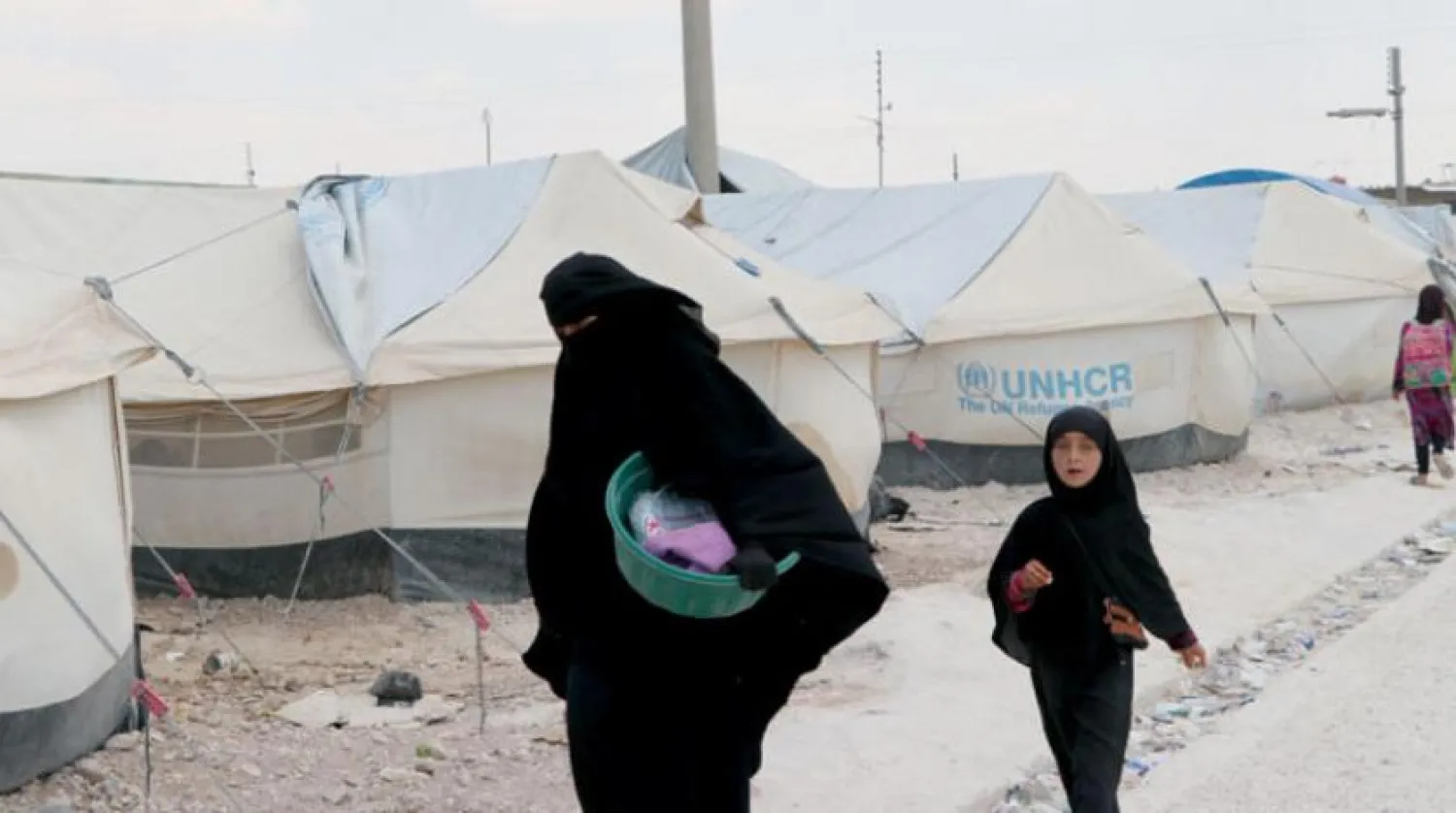 El-Hol Kampı’ndan arşiv fotoğrafları (Şarku’l Avsat)