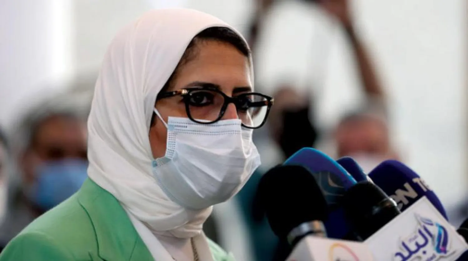 Egyptian Health Minister Hala Zayed announced Sunday producing the Chinese vaccine, locally. EPA  

