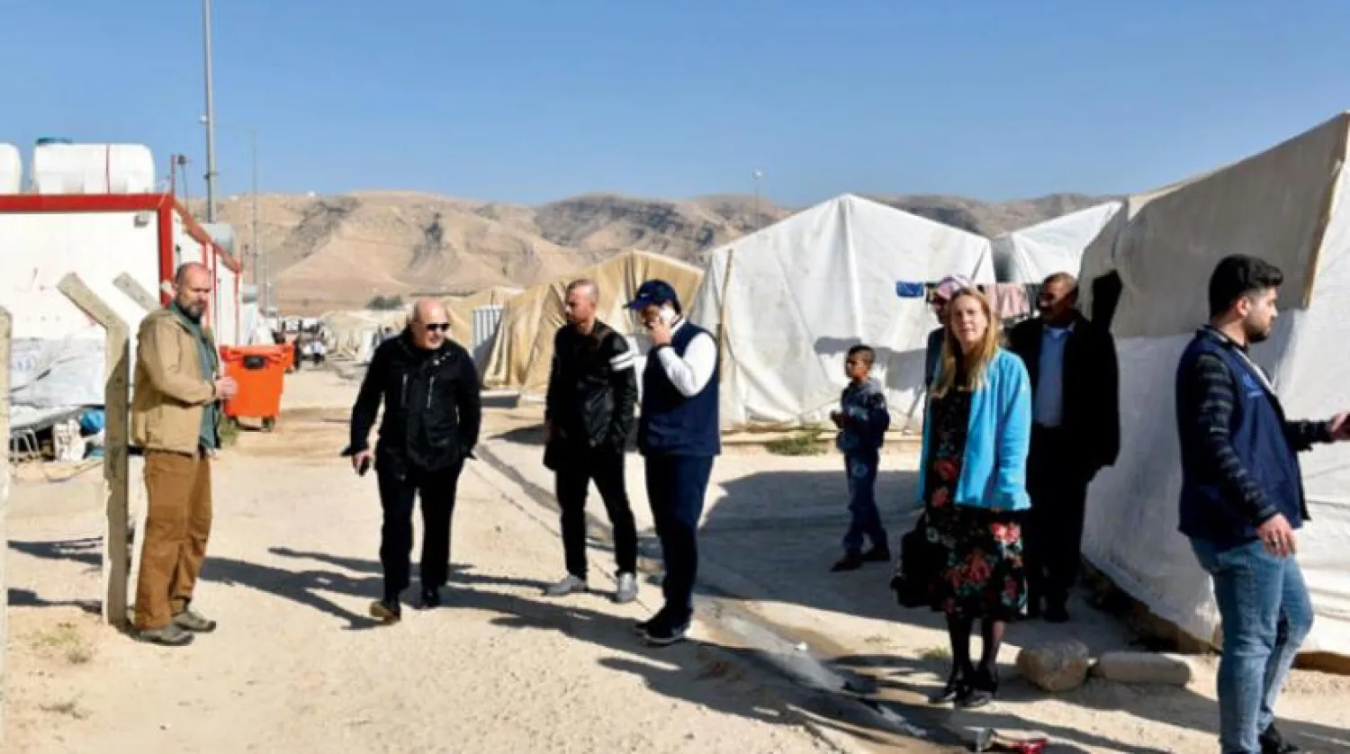 Irak'ta terör örgütü DEAŞ'ın işlediği suçları soruşturan BM heyeti ve başkan Kerim Han 2019'da Musul kentinde saha ziyaretinde (Birleşmiş Milletler)