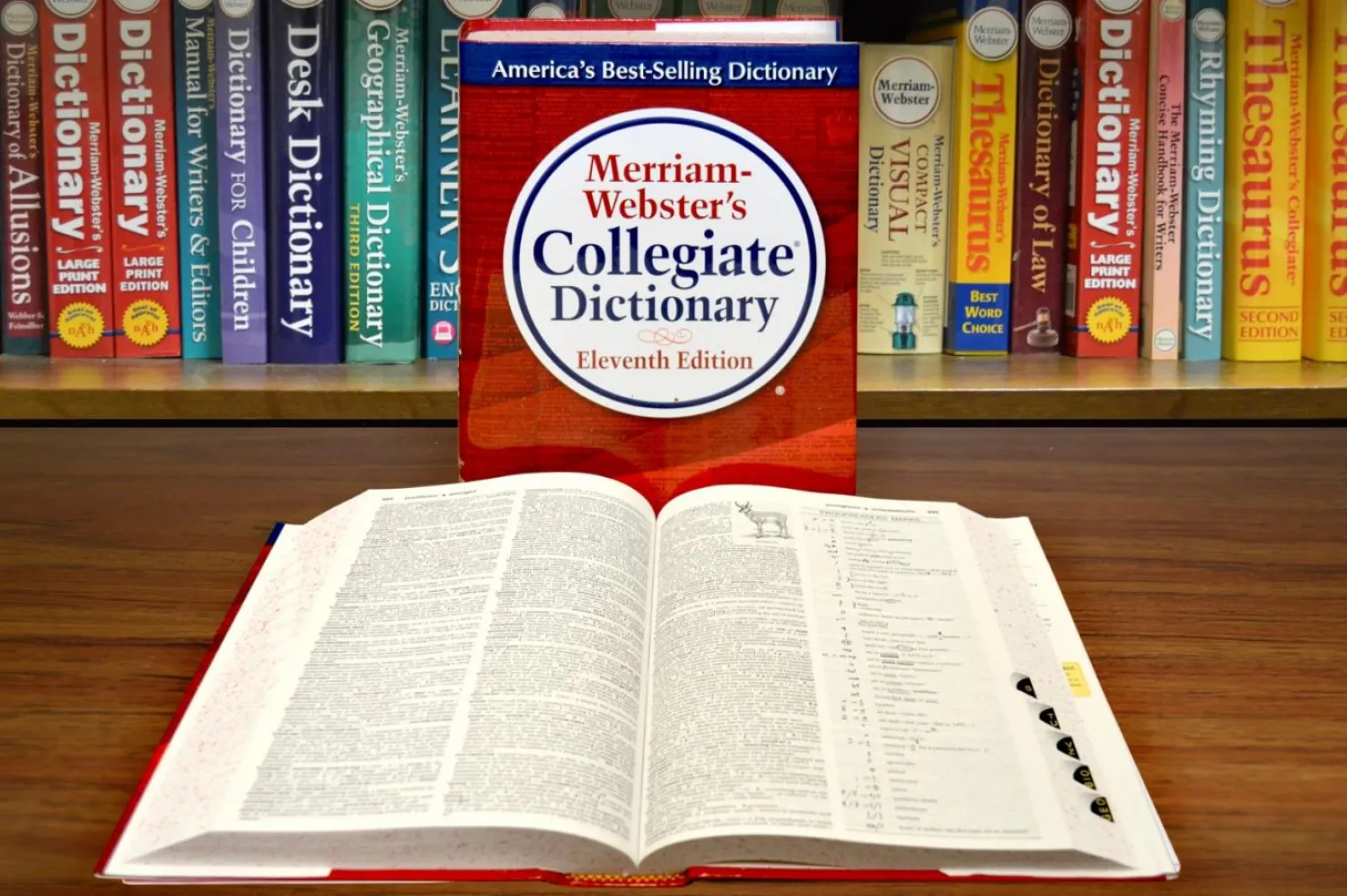 Merriam-Webster, 1831'de, G & C Merriam Company adıyla ABD'de kuruldu (Wikimedia Commons)
