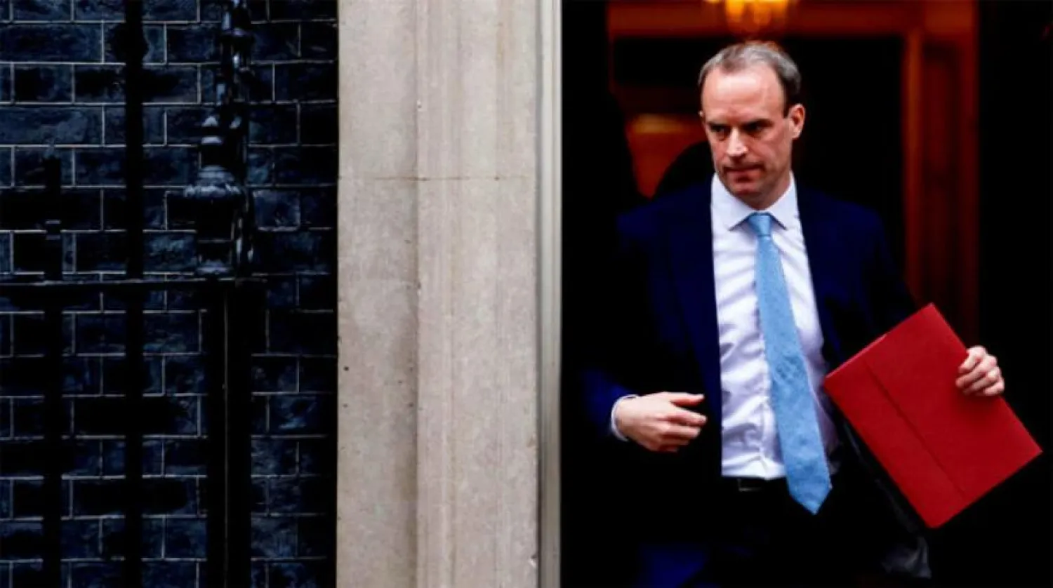 British Foreign Secretary Dominic Raab - AFP