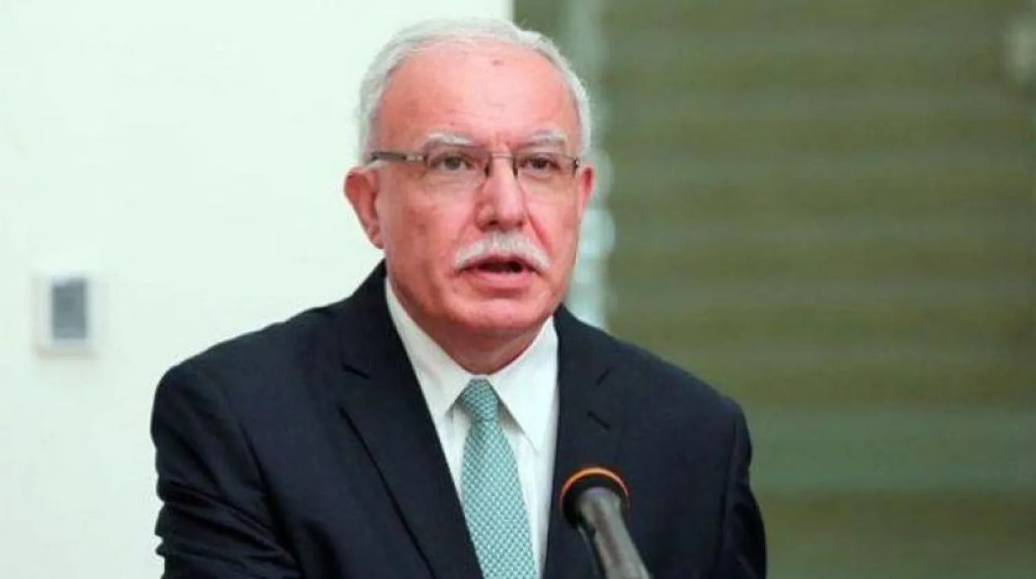 Palestinian Foreign Minister Riad Malki 