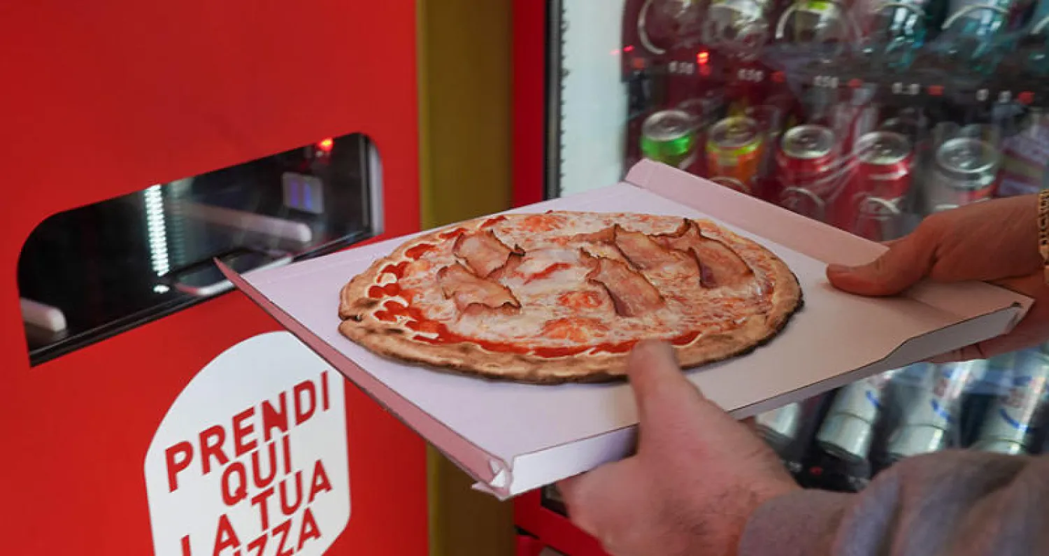 ماكينة البيع الذاتي للبيتزا تُغضب الإيطاليين