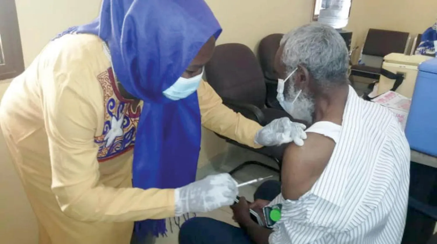 من حملة التلقيح ضد كورونا في السودان (سونا)