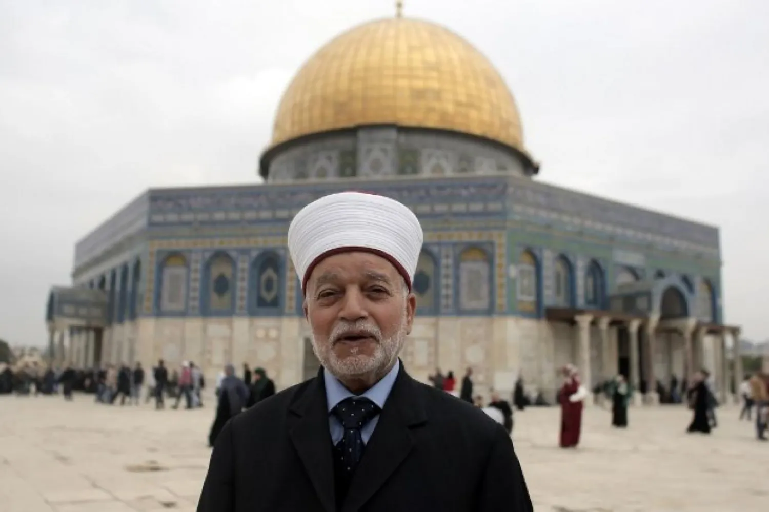 Kudüs Müftüsü Şeyh Muhammed Hüseyin (AFP)