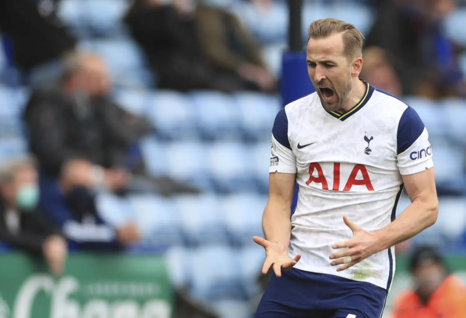 مهاجم توتنهام هاري كين (أ.ب)