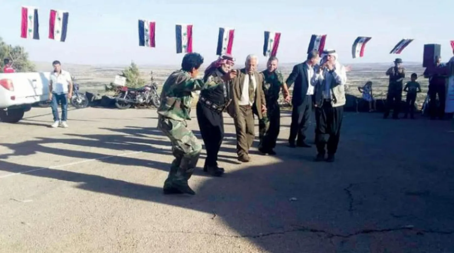 Esed’in cumhurbaşkanlığı seçimlerine adaylığı yoğun güvenlik önlemleri altında kutlandı (Suwayda 24)