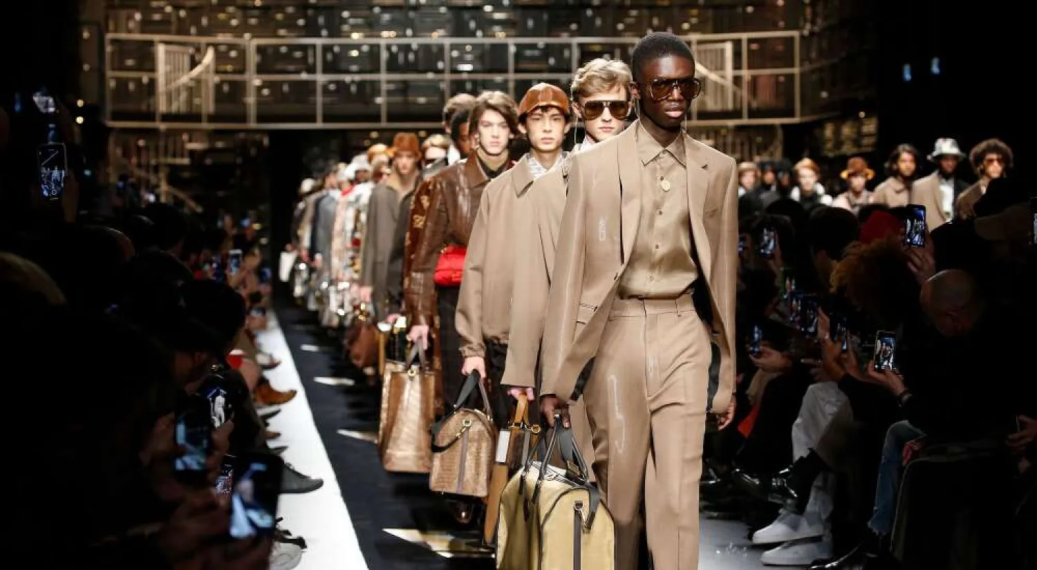 Milan Fashion Week will remain mostly digital for menswear previews in June. (LVMH)