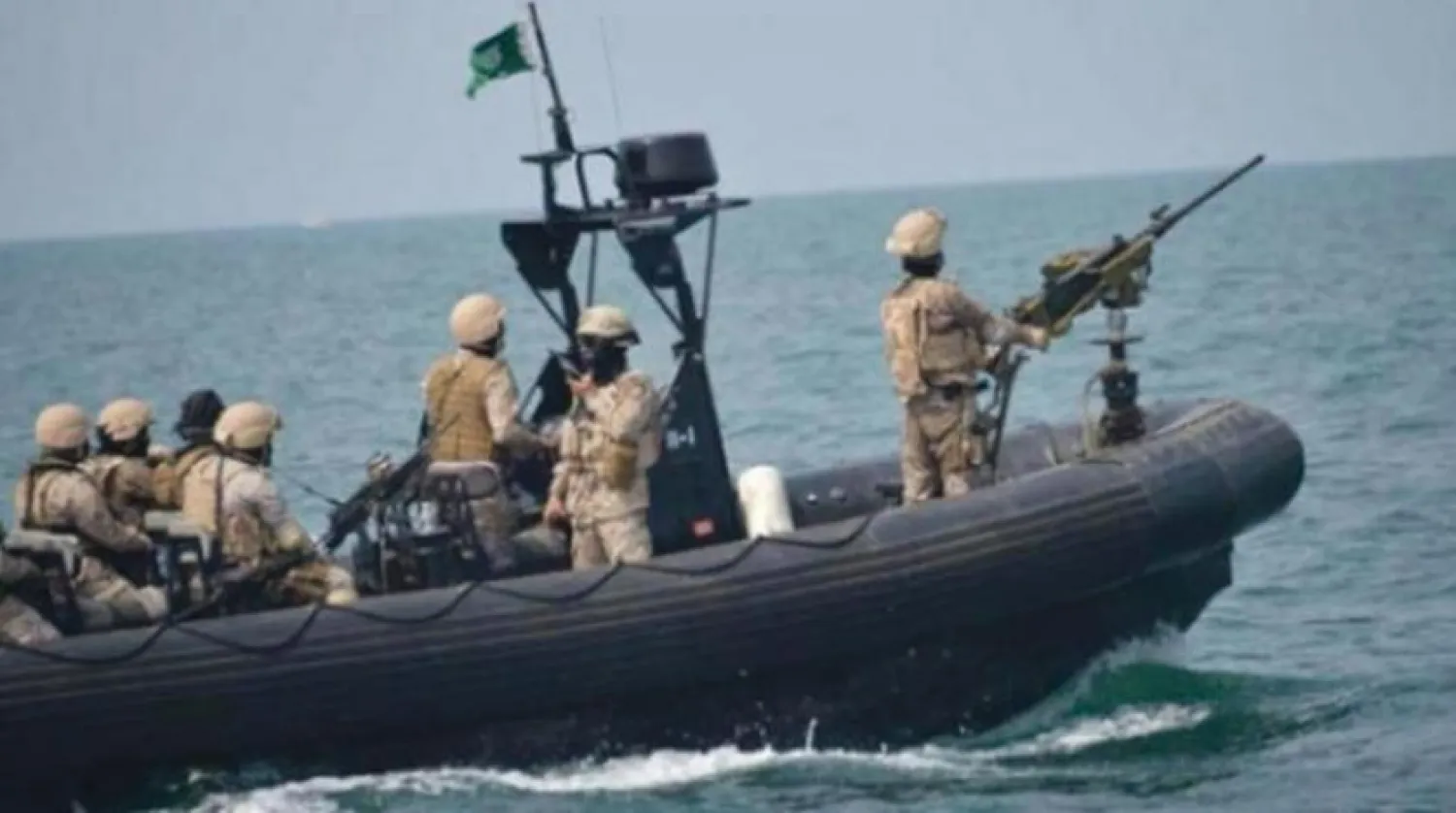 Saudi naval defense forces. (Asharq Al-Awsat file photo)