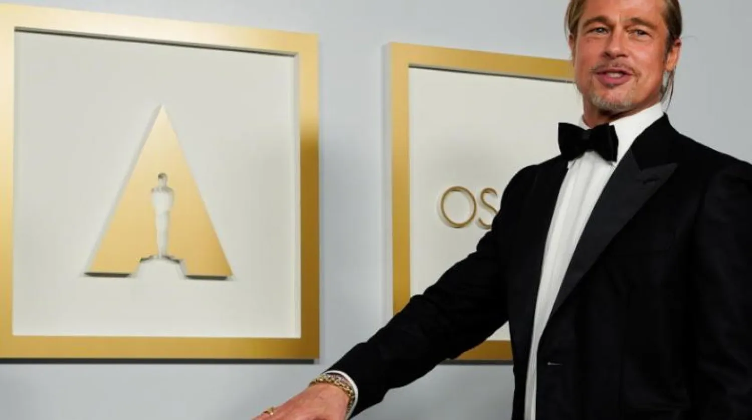 Amerikalı aktör Brad Pitt’in, geçtiğimiz Nisan ayında katıldığı Akademi (Oscar) Ödülleri töreninden bir kare (Reuters)