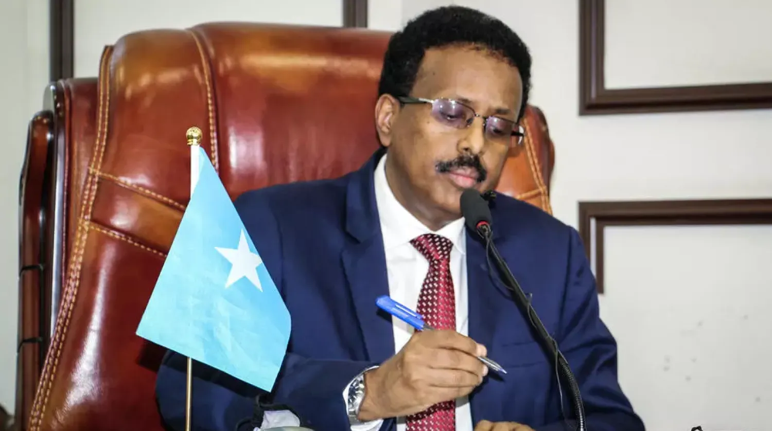 President Mohamed Abdullahi Mohamed  - AFP