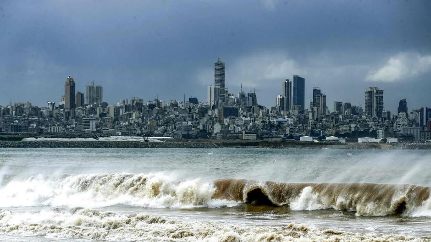 A general view of Beirut. (AFP)
