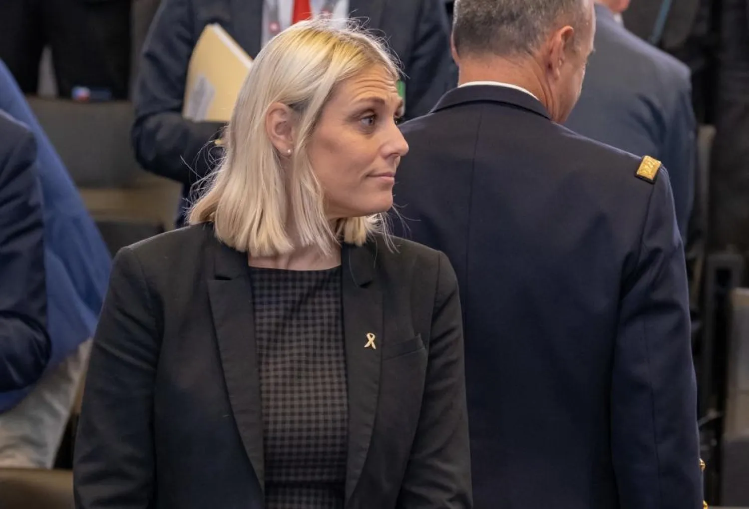 وزيرة الدفاع الدنماركية ترين برامسن