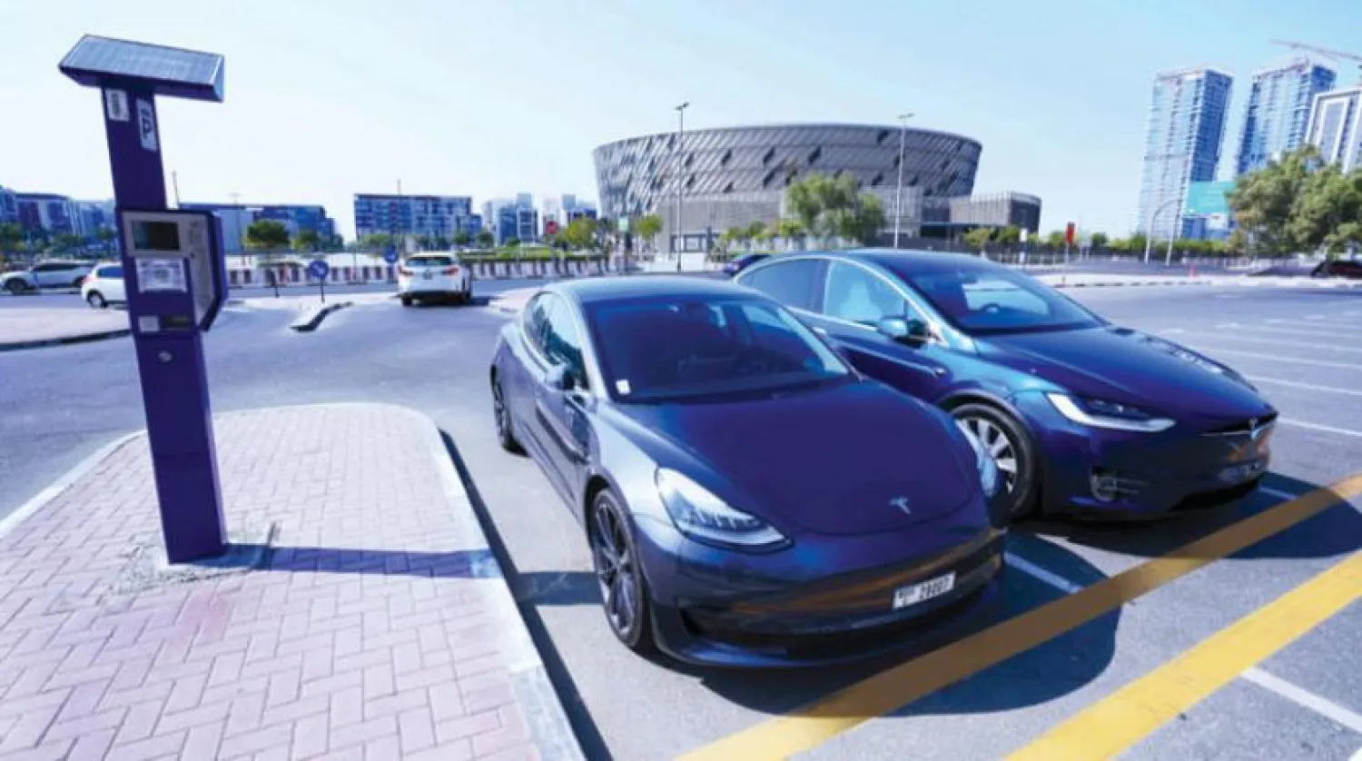 Dubai has provided incentives and advantages for using zero-emission transportation. (Asharq Al-Awsat)