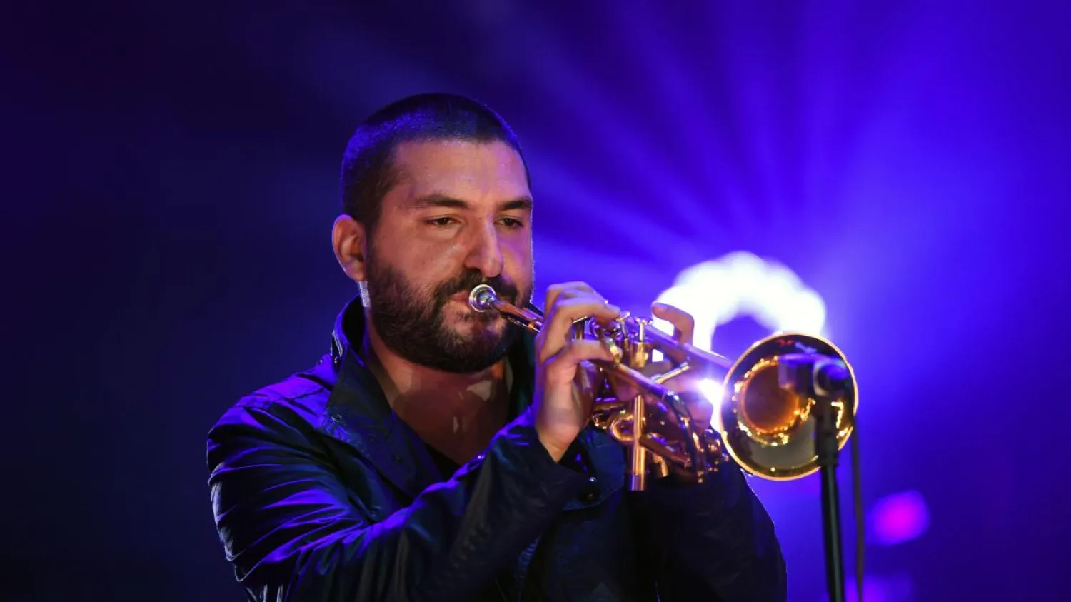 French-Lebanese trumpeter Ibrahim Maalouf. (AFP)