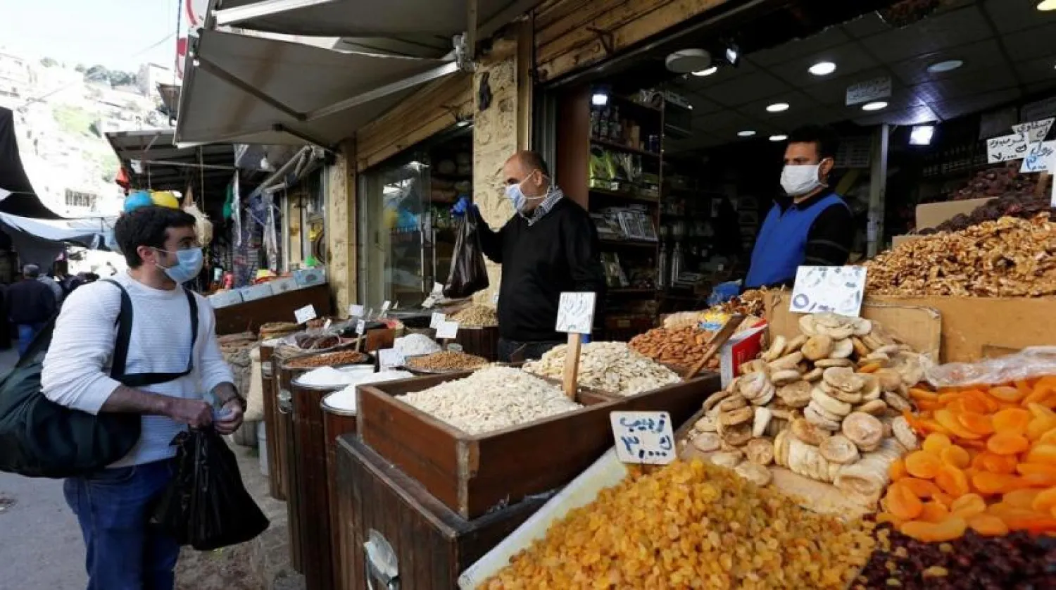 A man shops at a market in Amman, Jordan. (Reuters)