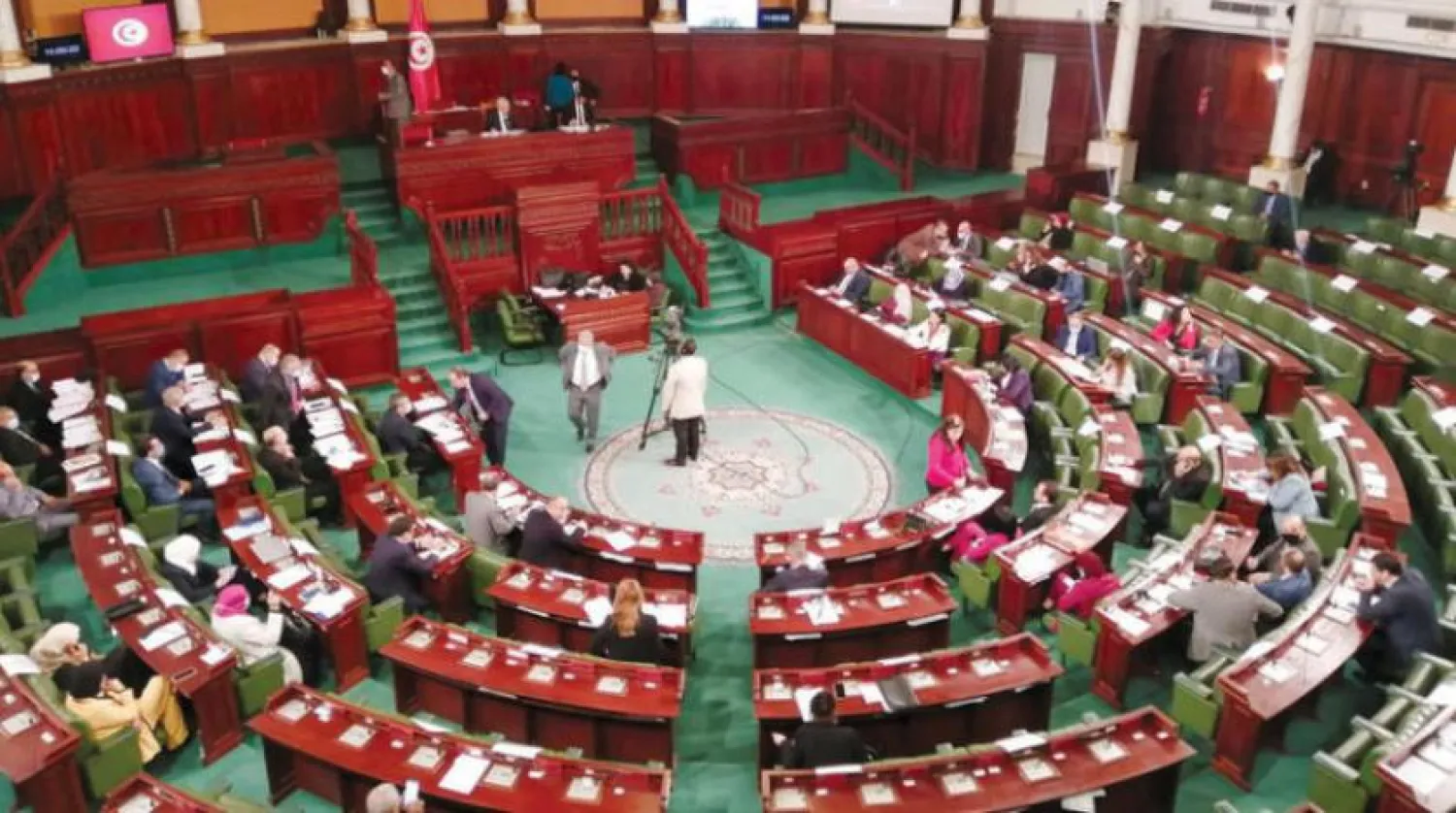 Tunus parlamentosu oturumundan bir görüntü (Reuters)