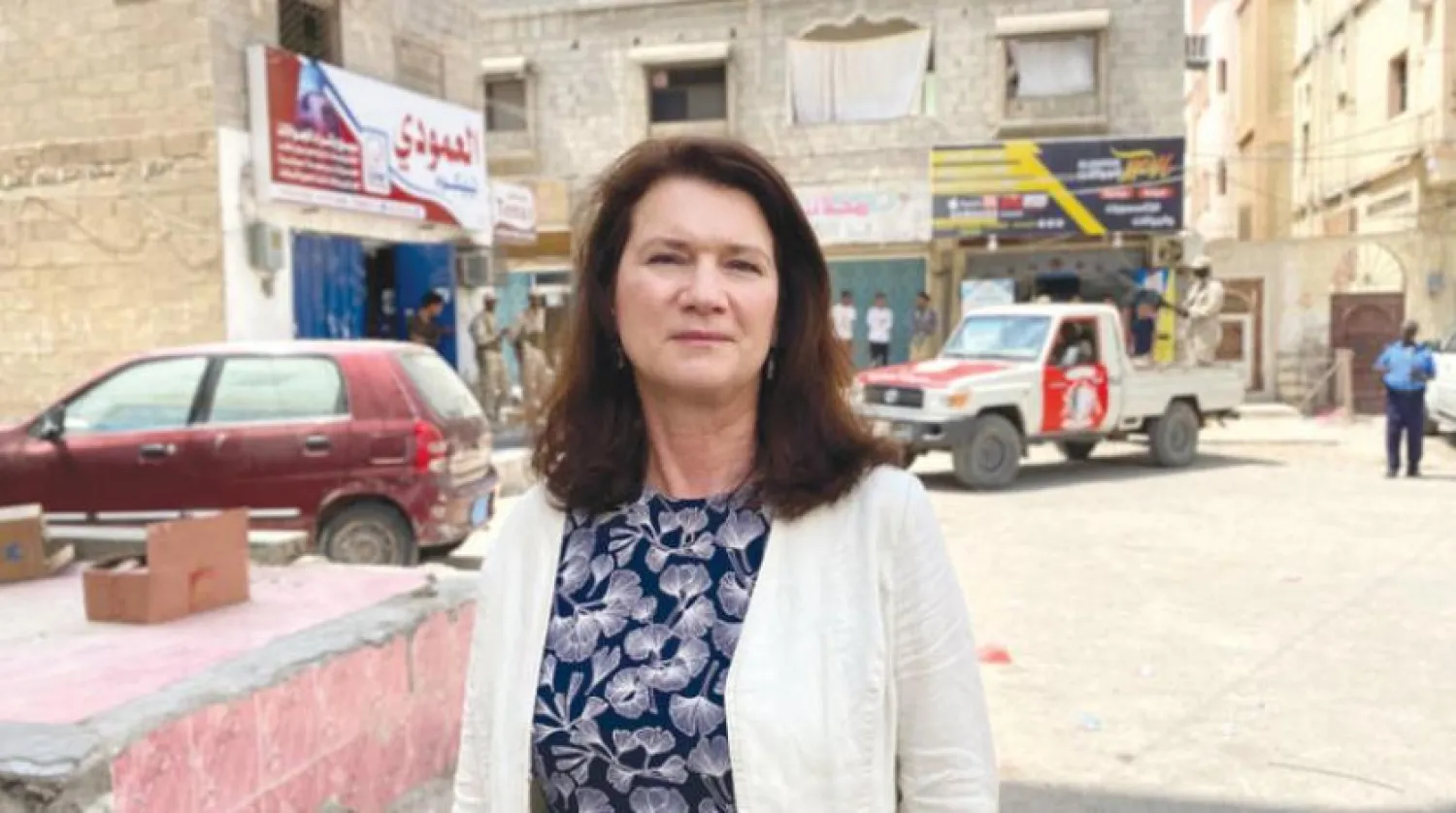 İsveç Dışişleri Bakanı Mukalla’da (SABA)