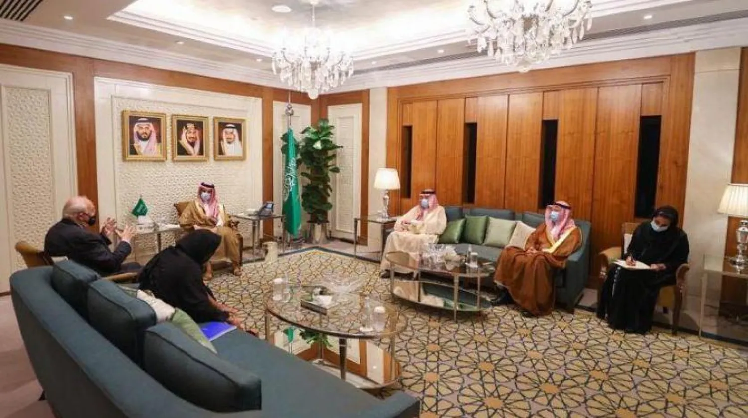 Suudi Arabistan Dışişleri Bakanı Prens Faysal, Birleşmiş Milletler (BM) Medeniyetler İttifakı Yüksek Temsilcisi Miguel Moratinos’u kabul etti (SPA)