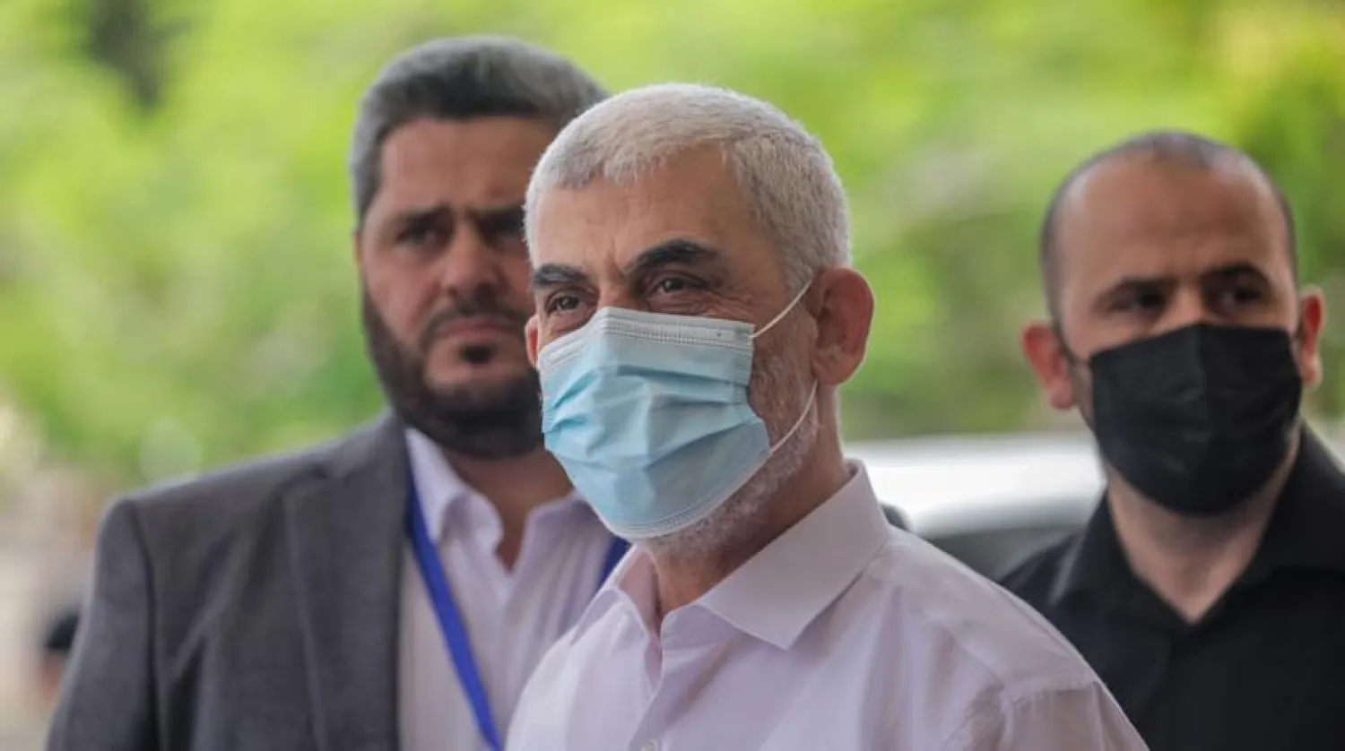 Hamas Leader in Gaza Yehya Sinwar (EPA)