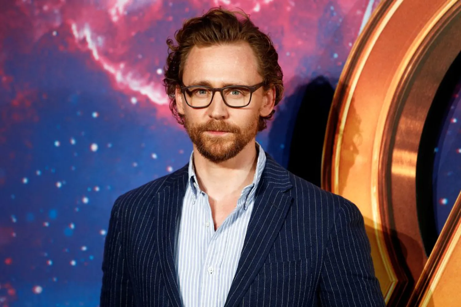 Actor Tom Hiddleston attends the Avengers Infinity War fan event in London, Britain April 8, 2018. (Reuters)