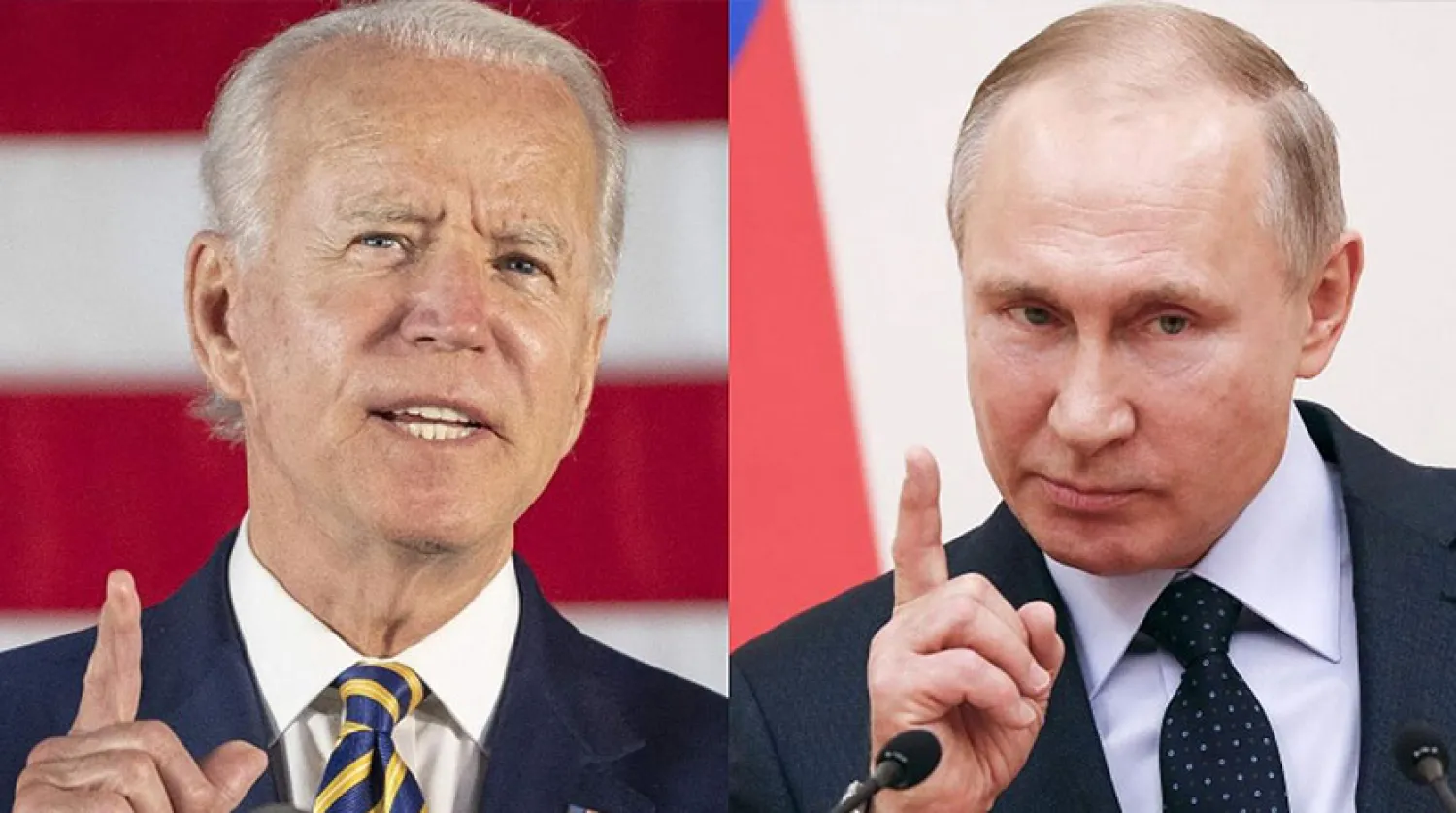 Rusya Cumhurbaşkanı Vladimir Putin ve ABD Başkanı Joe Biden (AFP)