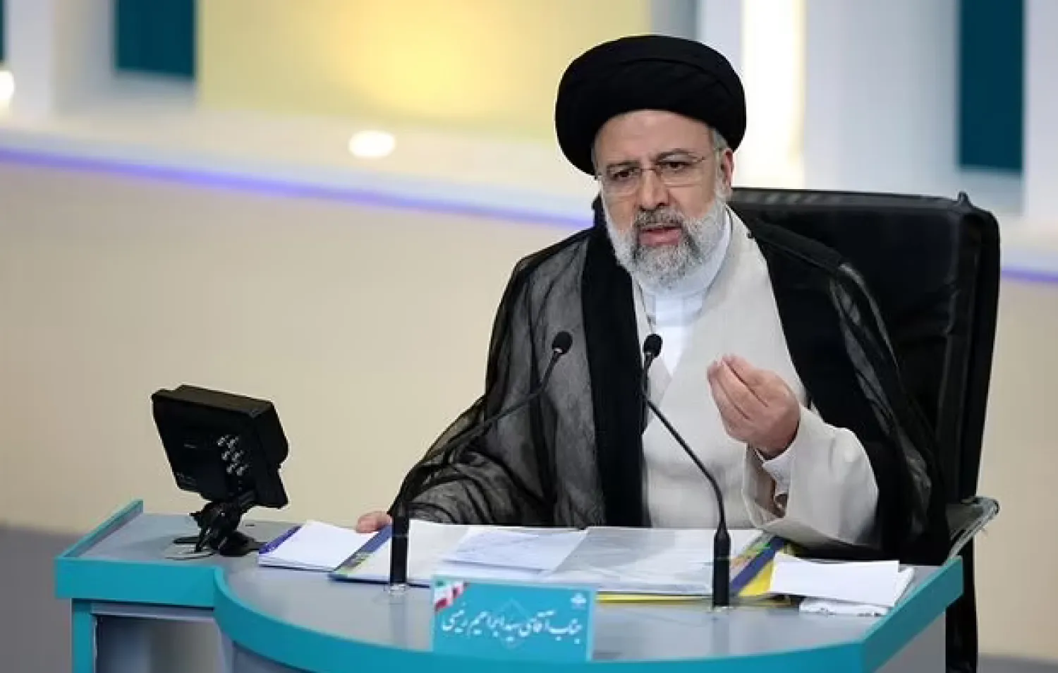 Judiciary chief and hardliner presidential candidate Ebrahim Raisi - AFP