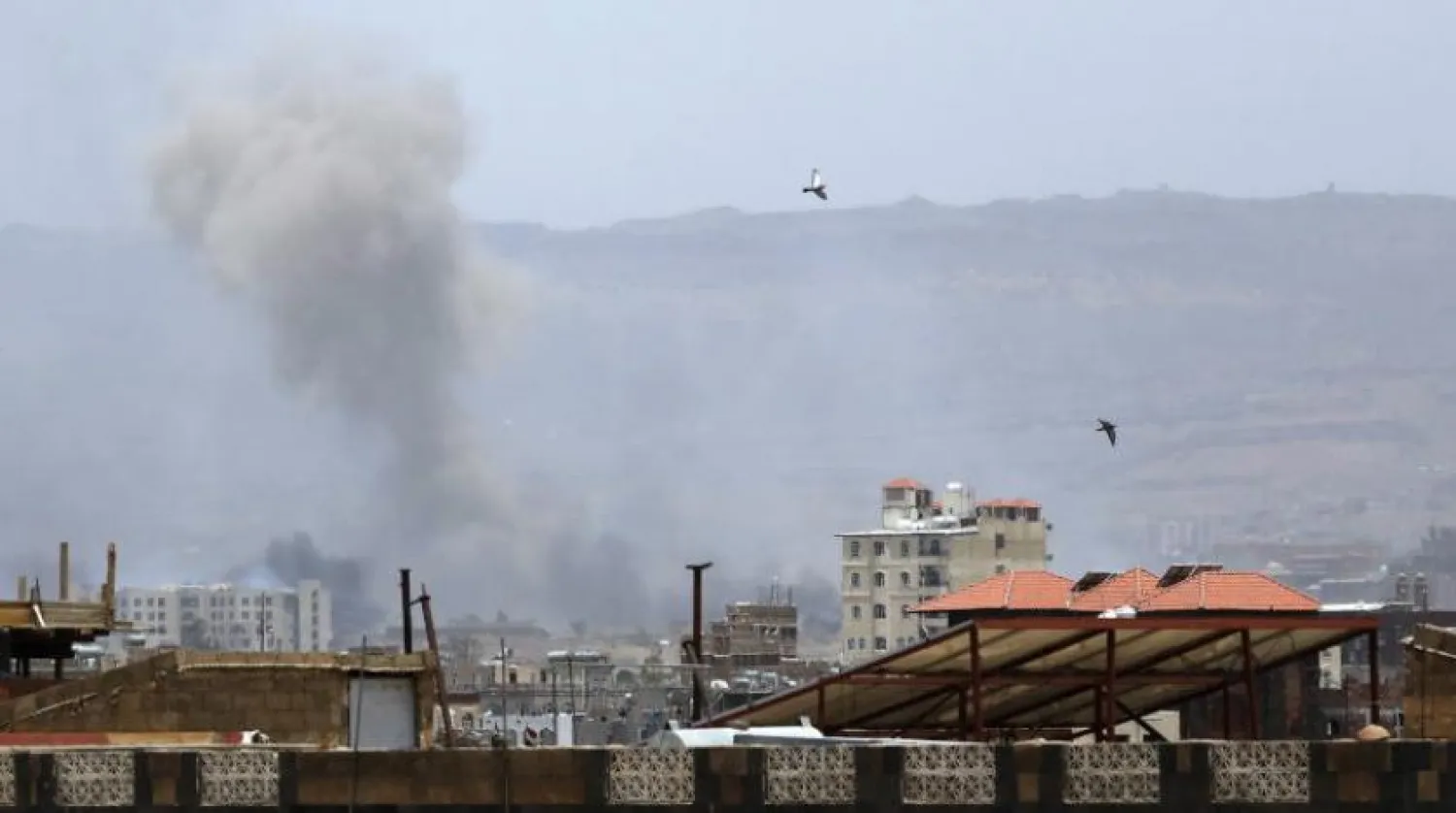 The Arab coalition has stressed that no military operations have been carried out in the vicinity of Sanaa. (EPA)