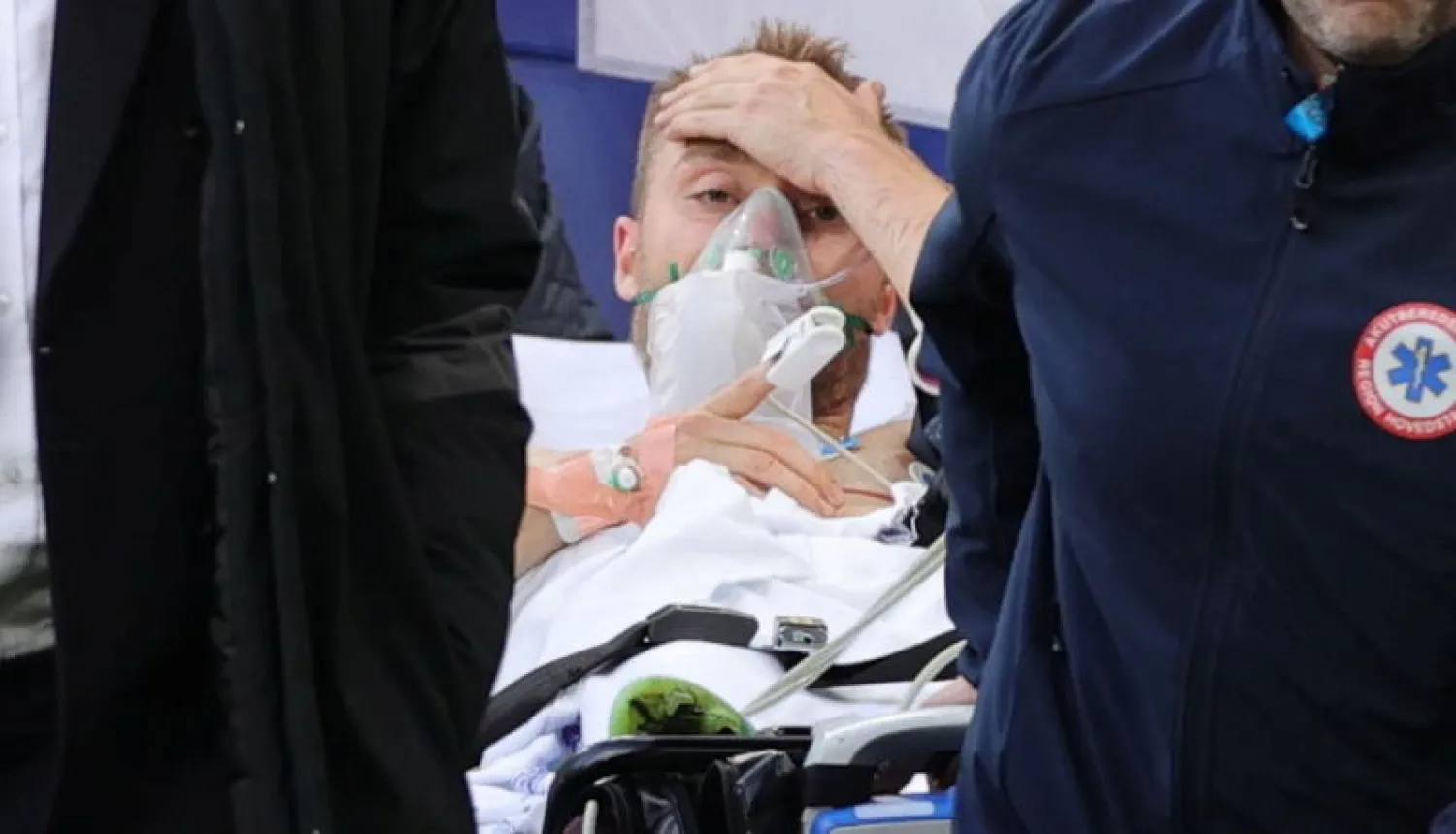 اللاعب الدنماركي كريستيان إريكسن يعيش لحظات مستقرة بحسب الاتحاد الأوروبي لكرة القدم (رويترز)