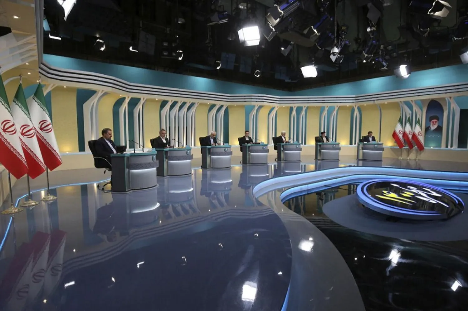 Iran held a final presidential debate Saturday that showed the fissures within the country’s politics. (Young Journalists Club, YJC via AP).