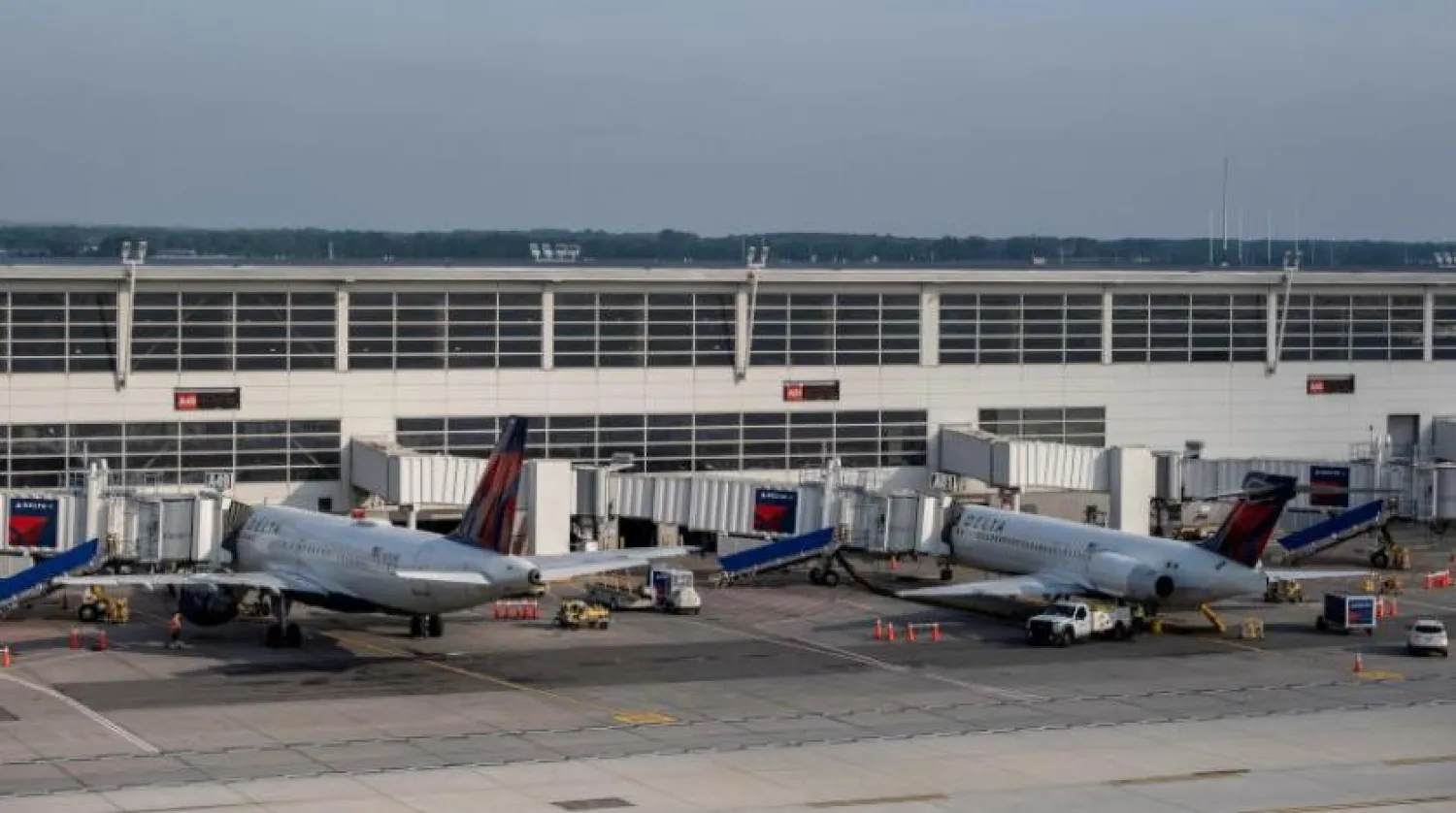 Delta Havayolları’na ait uçaklar Detroit Uluslararası Havaalanı’nda (Reuters-Arşiv)
