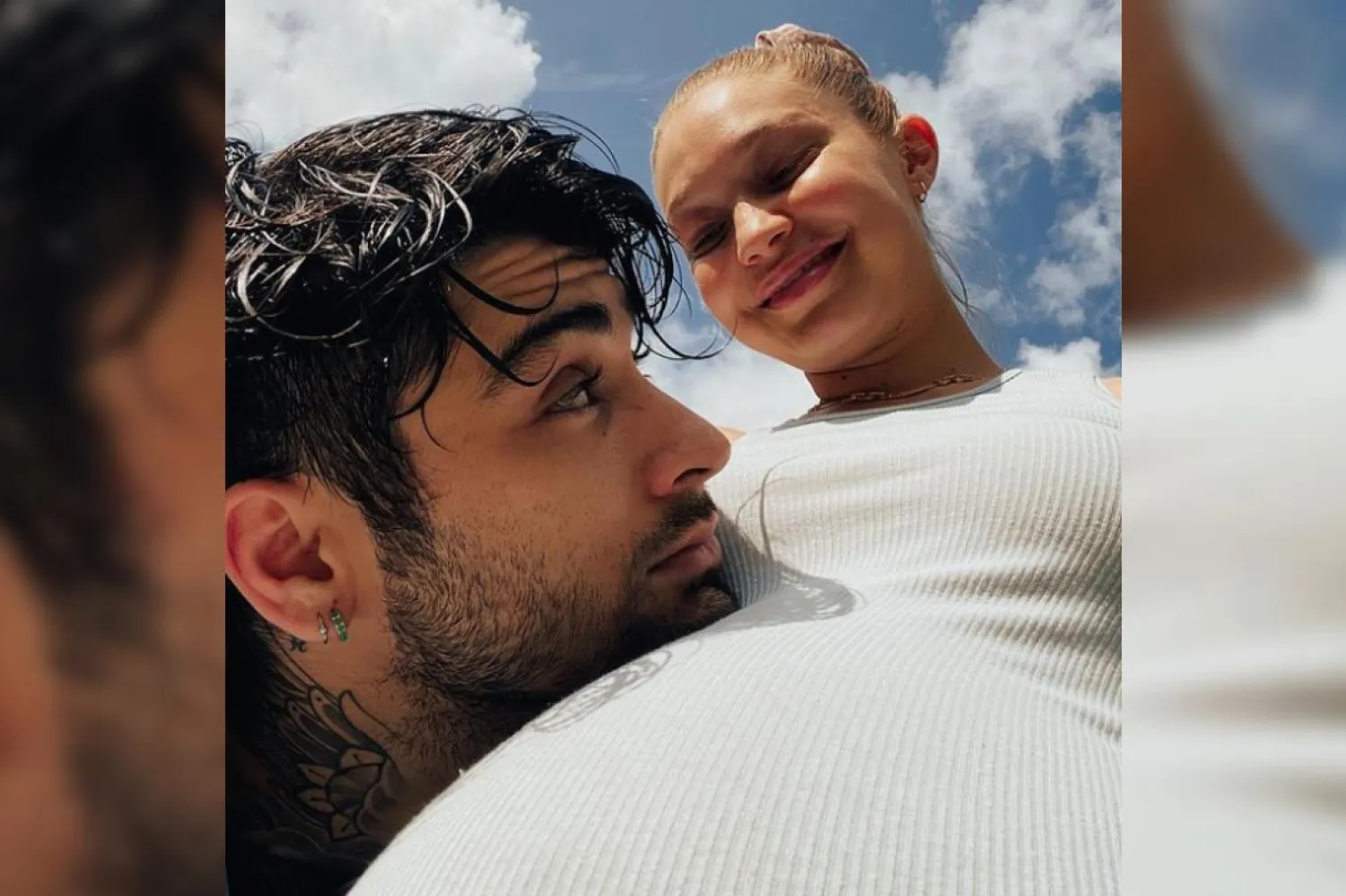 2015'ten bu yana birlikte olan Zayn Malik ve Gigi Hadid geçen yıl kızlarının dünyaya geldiğini duyurmuştu (Instagram/Gigi Hadid)