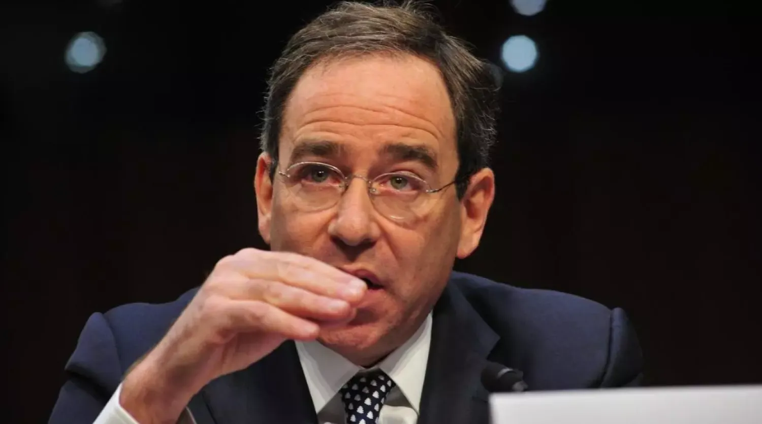 Thomas Nides, nominated as US ambassador to Israel, testifes before Congress in 2012 when he was deputy secretary of state for management and resources KAREN BLEIER AFP/File
