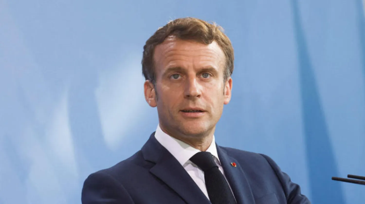 الرئيس الفرنسي إيمانويل ماكرون (أ.ف.ب)