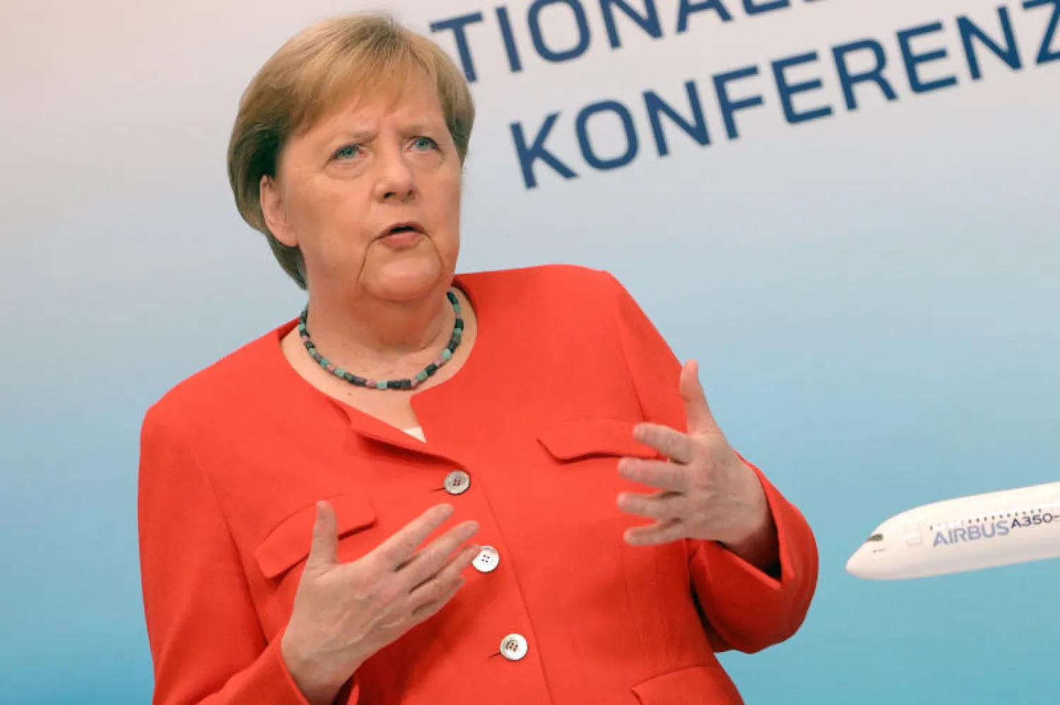 المستشارة الألمانية أنجيلا ميركل (د.ب.أ)