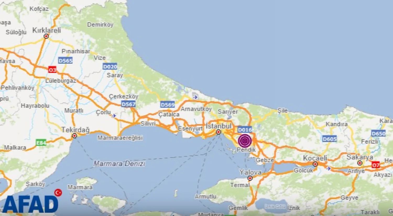 AFAD internet sitesi