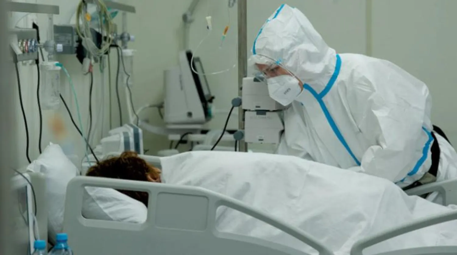 Moskova’daki bir yoğun bakım servisi. (Reuters)