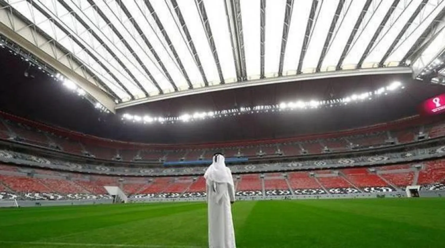 Katar’daki El Beyt Stadyumu, 2022 Dünya Kupası açılış maçına ev sahipliği yapacak. (Reuters)