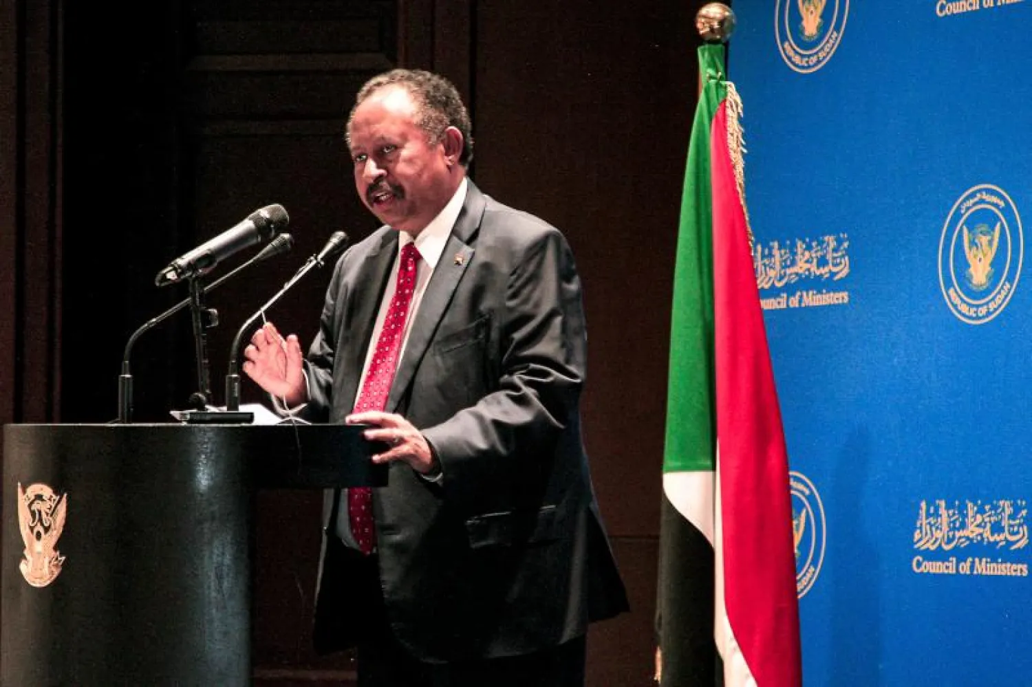 رئيس الوزراء السوداني عبد الله حمدوك (أ.ف.ب)