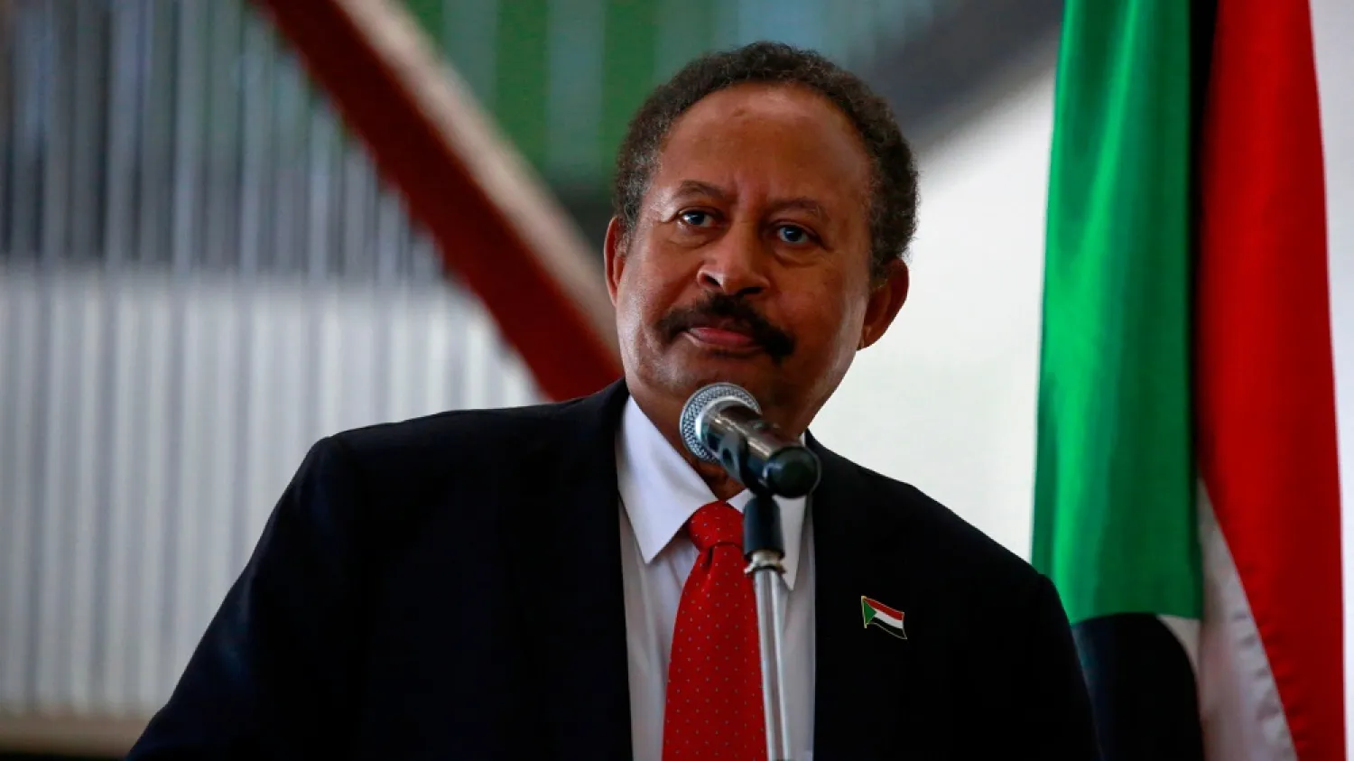 Sudanese PM Abdalla Hamdok. (Getty Images)