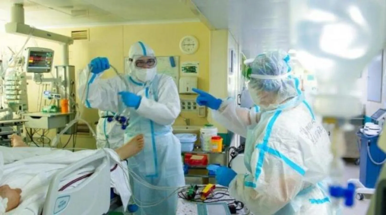 Moskova Hastanesi’ndeki koronavirüs servisi (Reuters)