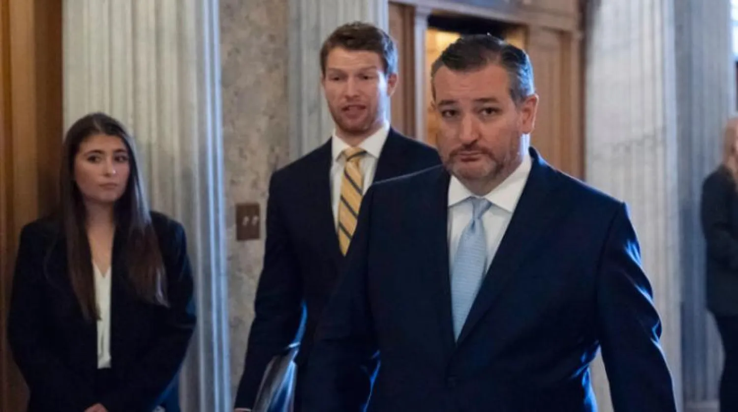Republican Senator Ted Cruz at the Capitol in Washington (AP)
