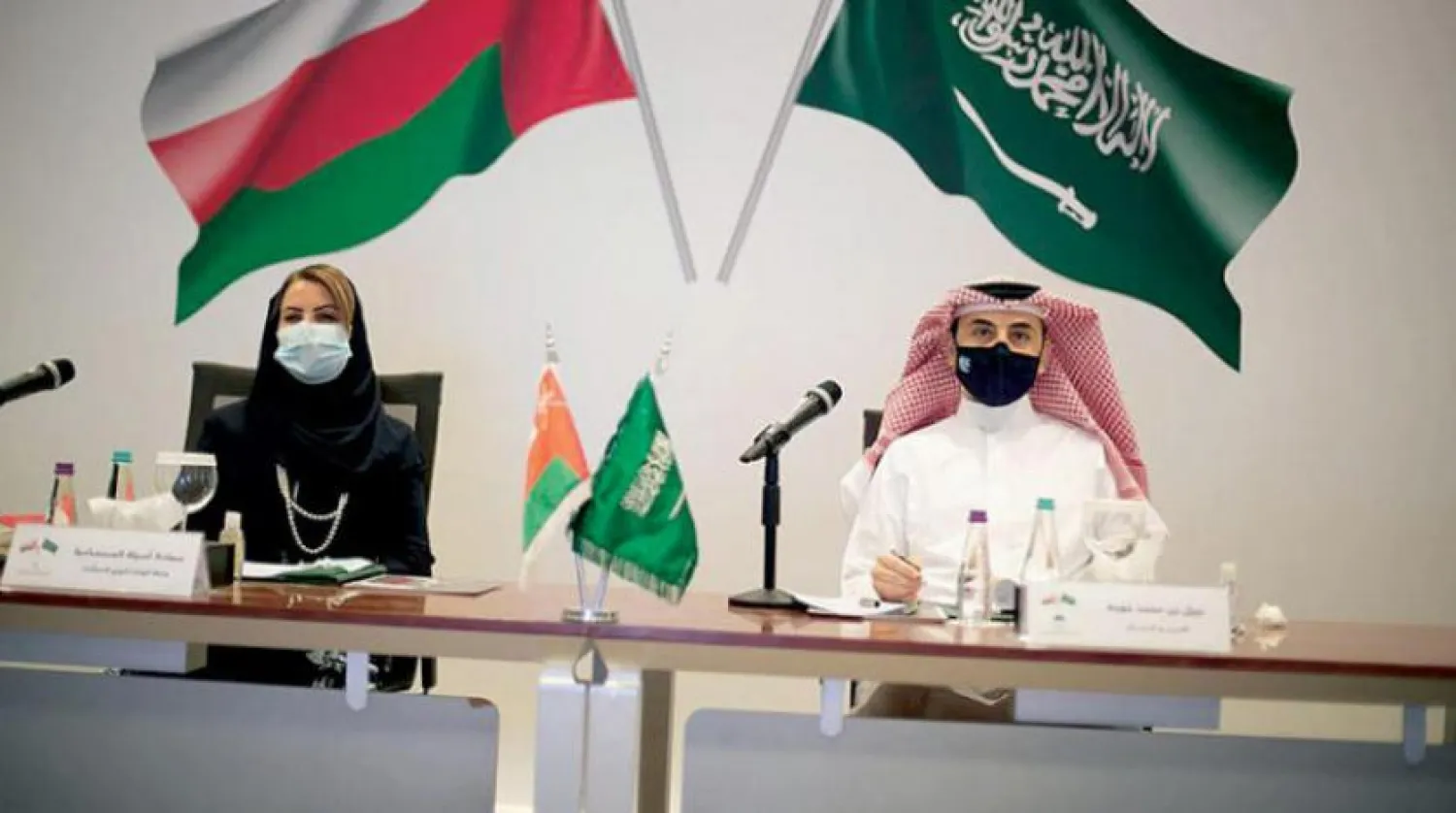 Saudi and Omani officials discussed prospects for cooperation and integration opportunities in the special economic zones in the Kingdom and the Sultanate. (Asharq Al-Awsat) 