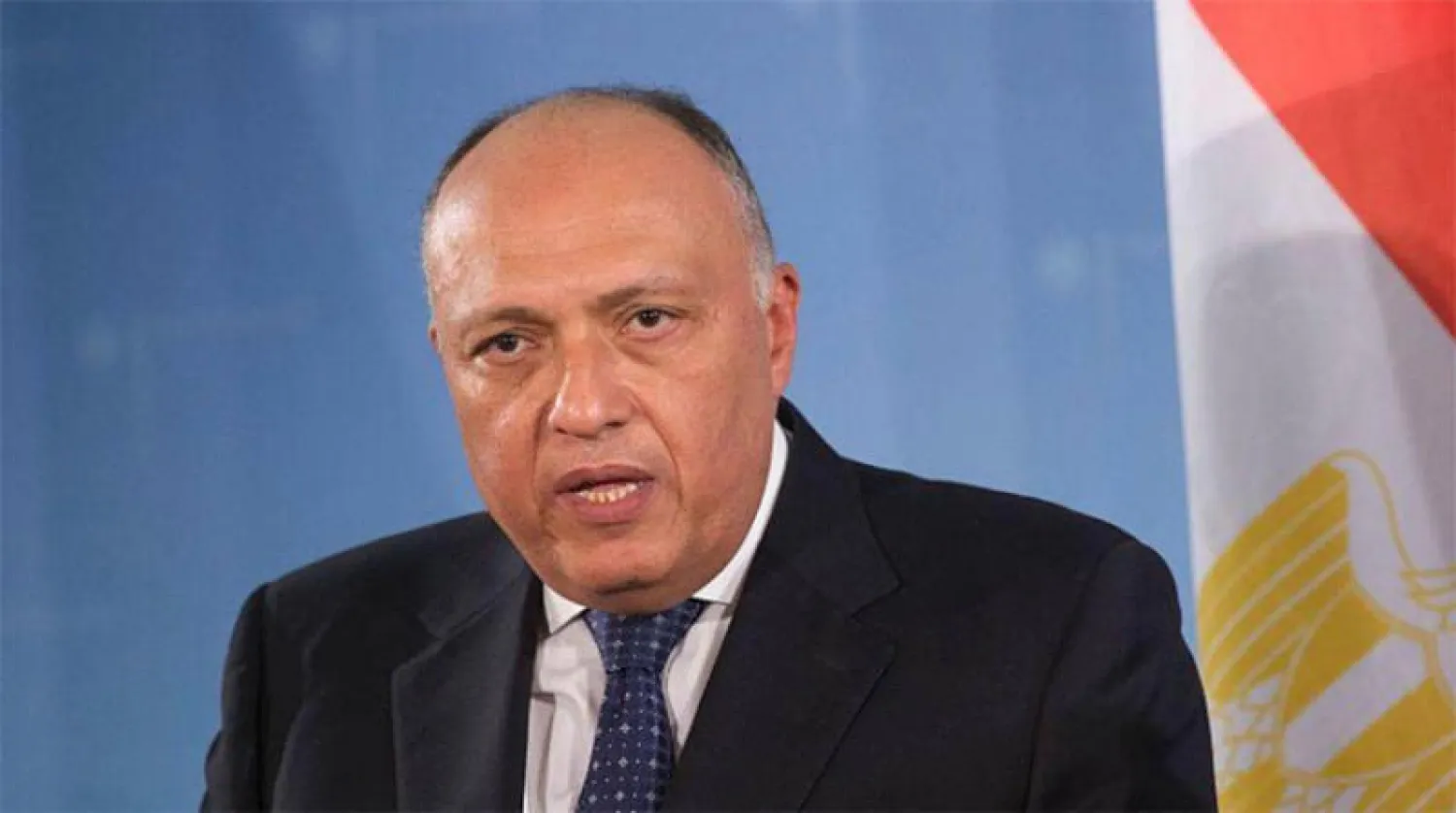 وزير الخارجية المصري سامح شكري (غيتي)