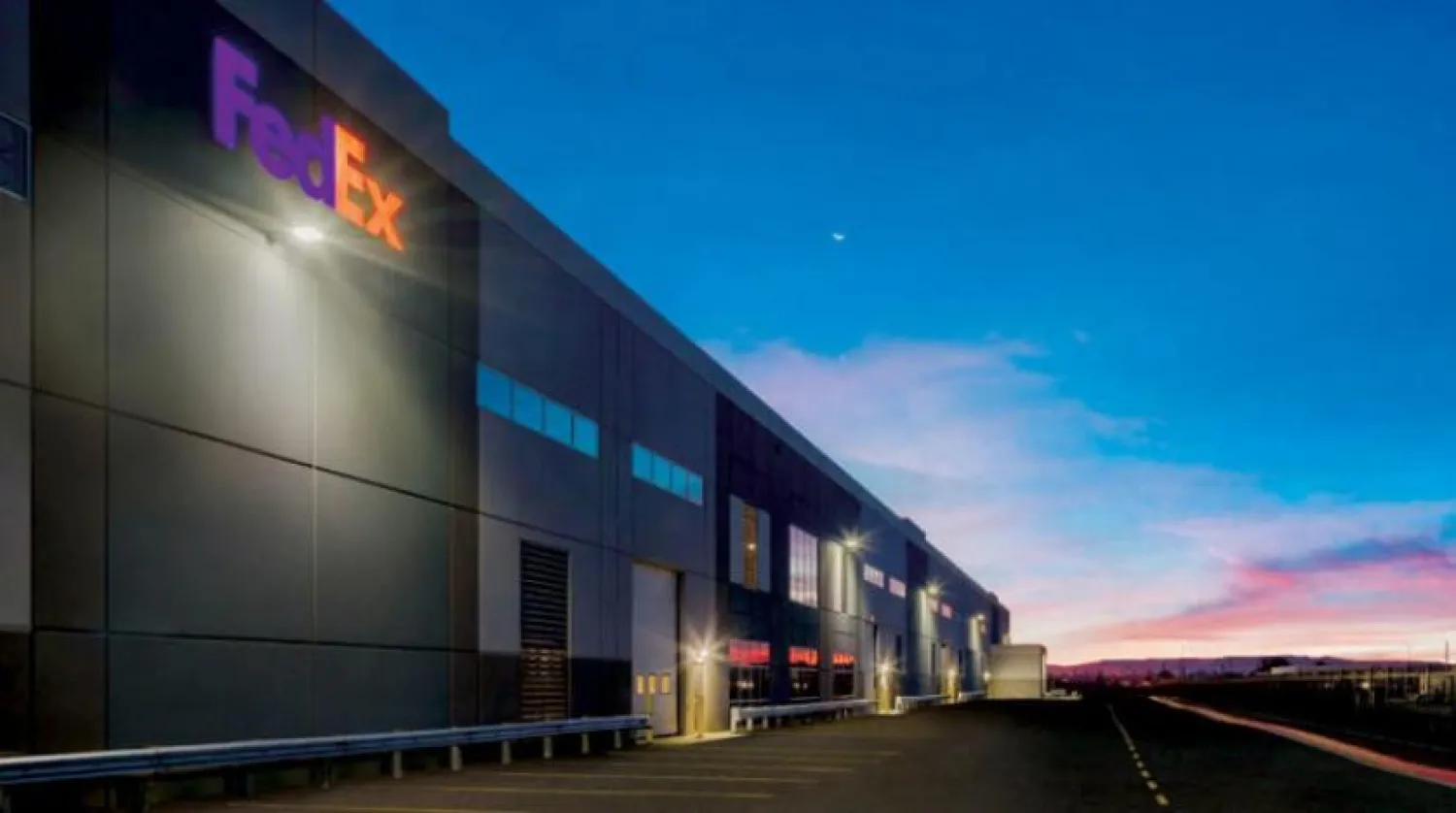 The facility is located in a prominent logistics center in the US state of Ohio (Asharq Al-Awsat AR)
