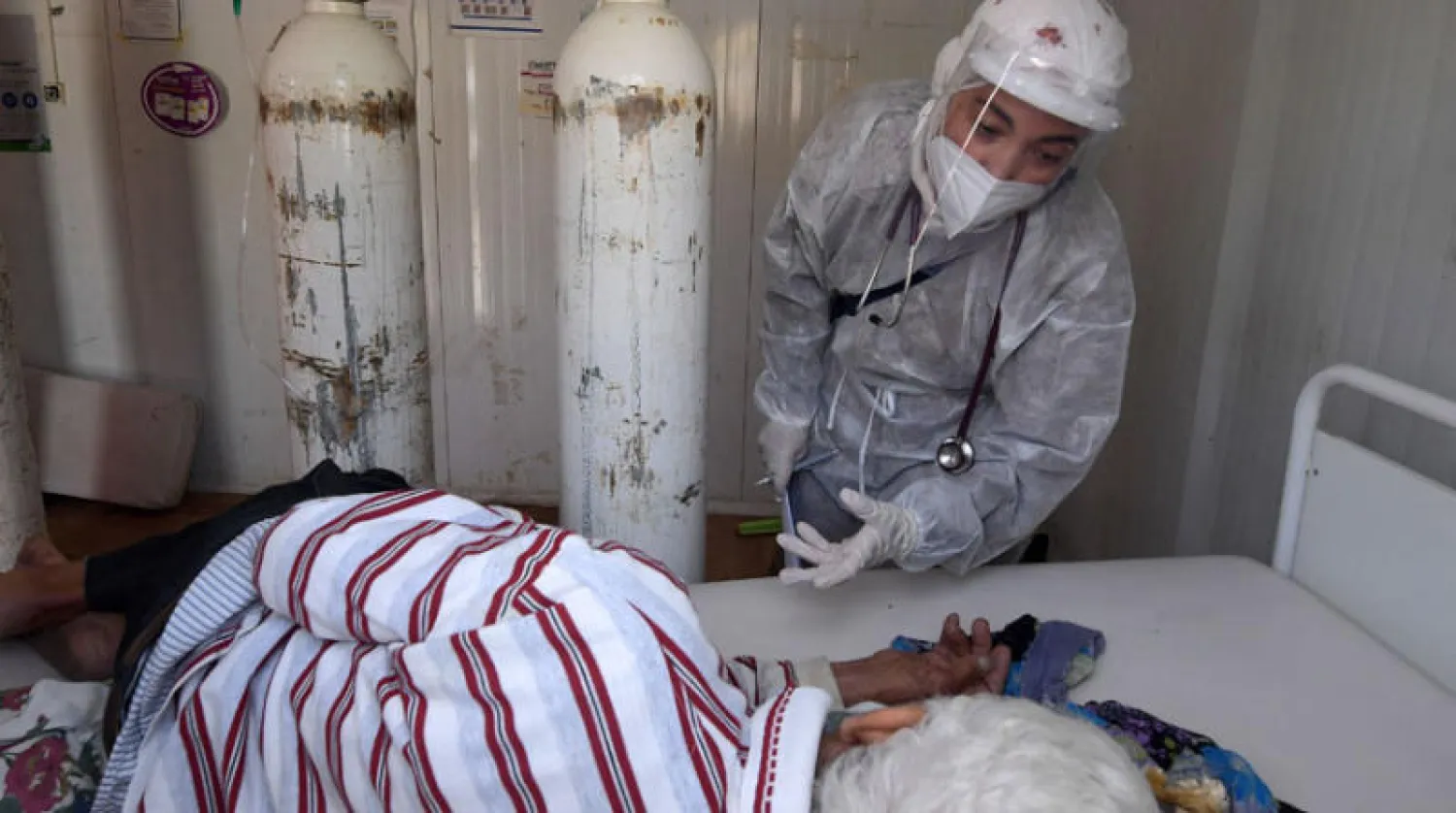 عنبر عناية مكثفة لمرضى «كورونا» في تونس (أ.ف.ب)