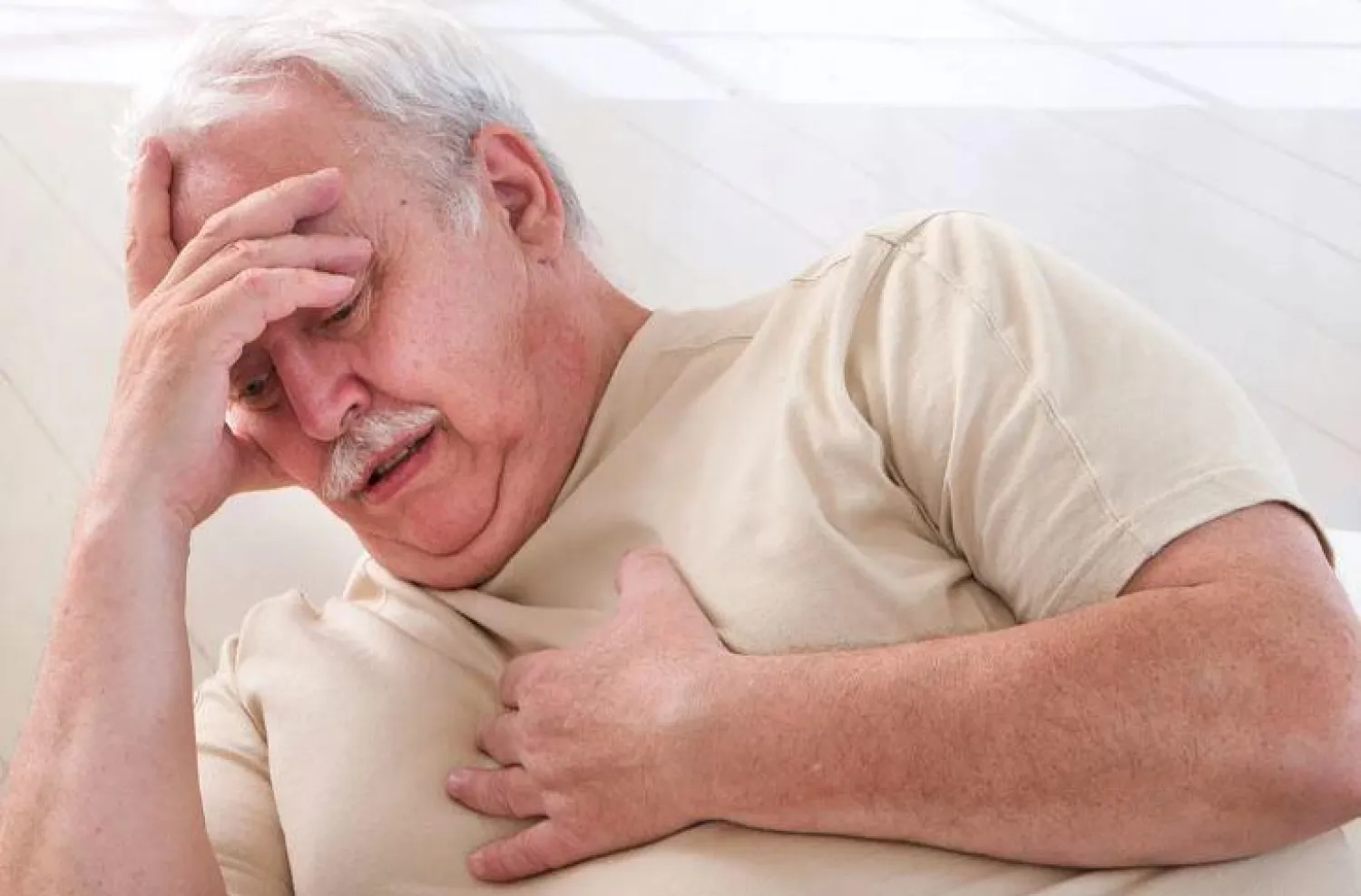 قصور القلب يحدث عندما لا يضخ القلب الدم في جميع أنحاء الجسم كما ينبغي (أ.ف.ب)