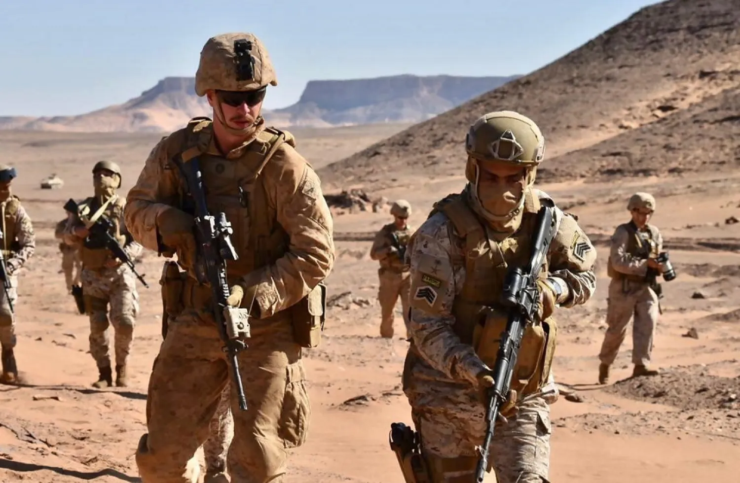 The two-week exercise was held in the northwestern region of the Kingdom. (SPA)