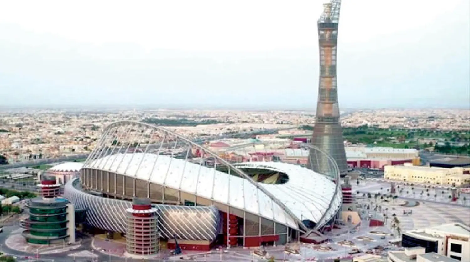 التحضيرات جارية لتجهيز الملاعب قبل انطلاق كأس العالم في 2022 (الشرق الأوسط)