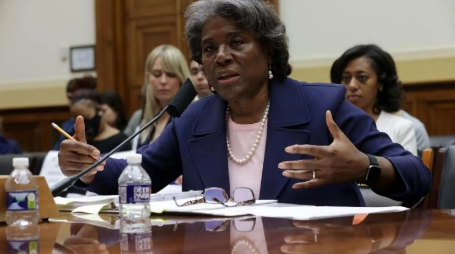 US Ambassador to the United Nations Linda Thomas-Greenfield. AFP file photo
